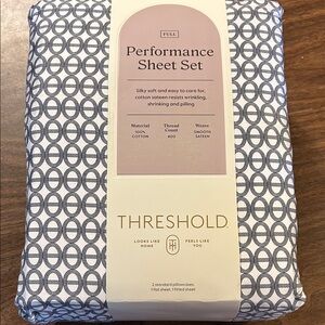 Threshold Performance Sheet Set - Black and White